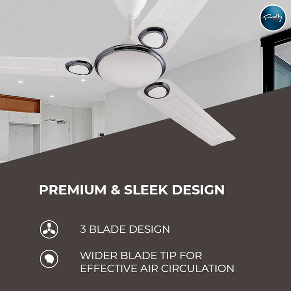 Rally Pluto DLX Ceiling Fan || 1200mm || 3 Blades
