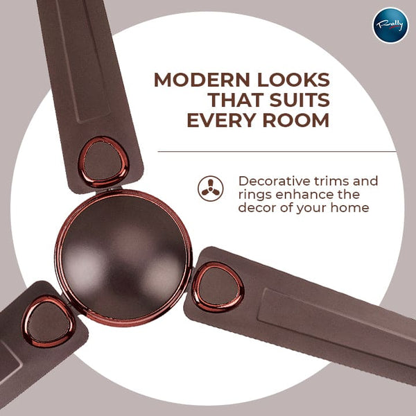 Rally Pluto DLX Ceiling Fan || 1200mm || 3 Blades