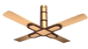 Rally Four Square Pro Woodland Ceiling Fan