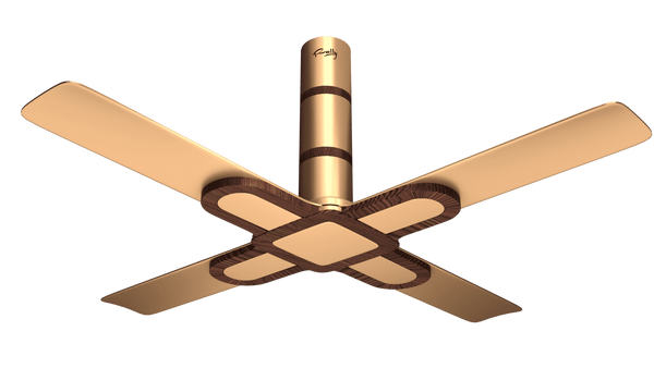 Rally Four Square Pro Woodland Ceiling Fan