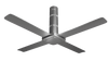 Rally Four Square Ceiling Fan | 5 Years Warranty