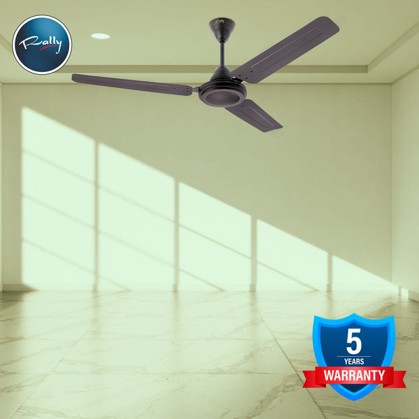 Rally Hi-Speed Ceiling Fan 1200/900mm 3 Blades 5 years Warranty