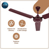 Rally Hi-Speed Ceiling Fan 1200/900mm 3 Blades 5 years Warranty