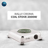 Rally Coil Stove Croma 2000W Stainless Steel