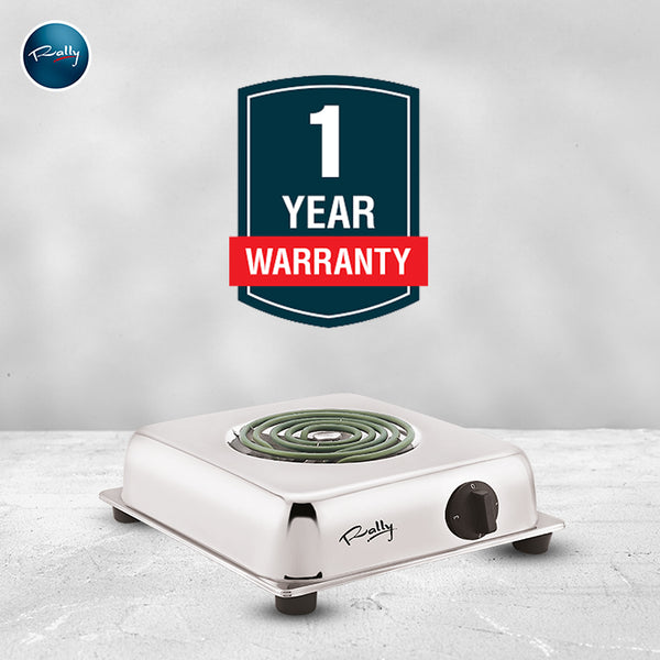 Rally Coil Stove Croma 2000W Stainless Steel