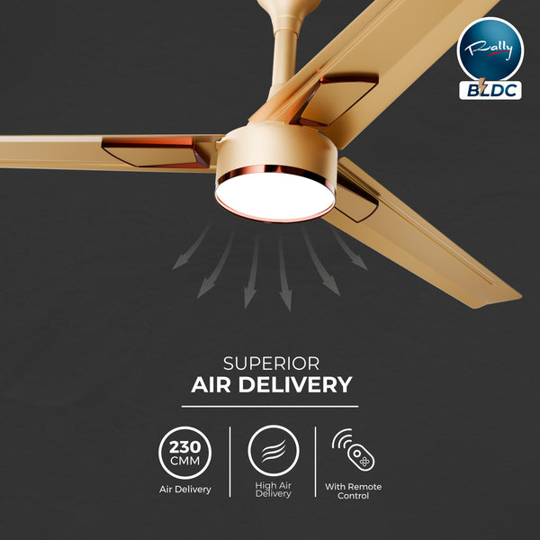 AIRE LED BLDC Ceiling Fan (5 + 2 Years Warranty)