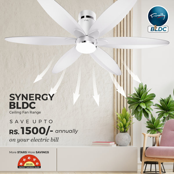 SYNERGY DECO 48" BLDC FAN WITH LIGHT