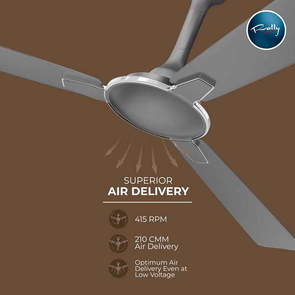 Rally Vistara DLX Ceiling Fan || 1200 mm || 3 Blades || 5 Years Warranty