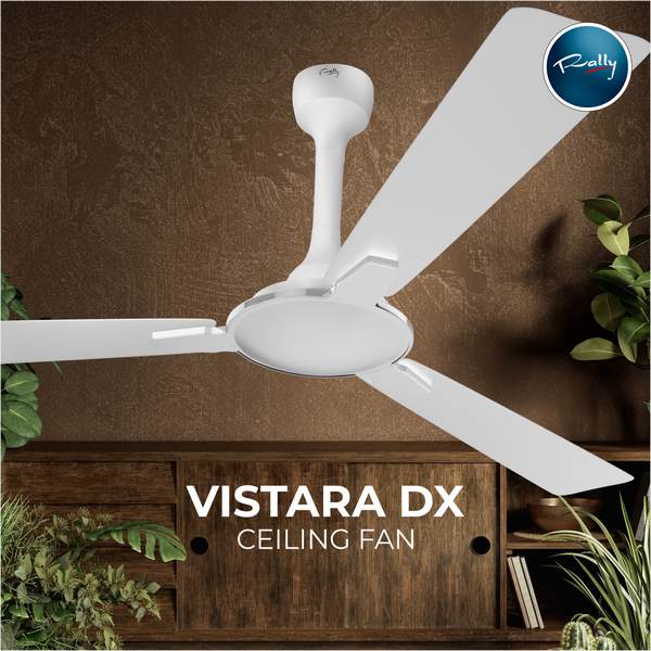 Rally Vistara DLX Ceiling Fan || 1200 mm || 3 Blades || 5 Years Warranty