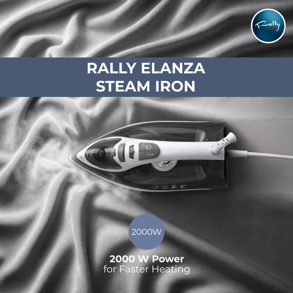 Rally Elanza 2000W Steam Iron | 2 Year Warranty