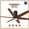 SYNERGY WOOD  BLDC FAN WITH LIGHT