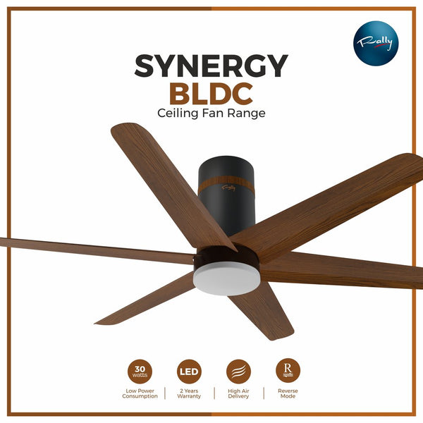 SYNERGY WOOD  BLDC FAN WITH LIGHT