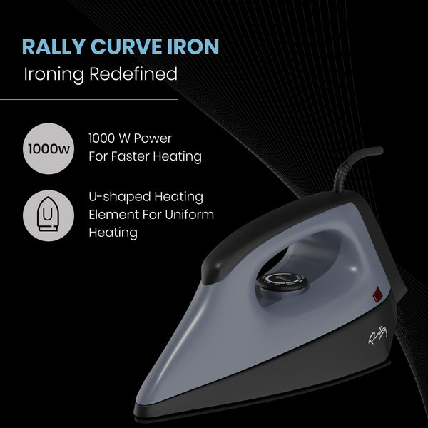 Rally Curv 1000W Ultra Weight Iron