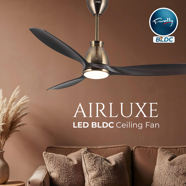 Airluxe 3 Blade LED Wood BLDC Fan