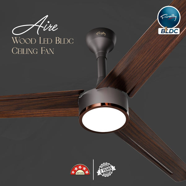 Aire LED Wood BLDC Ceiling Fan