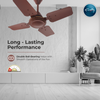 Rally Hi-Speed Ceiling Fan || 600MM || 4 Blades || 5 years warranty