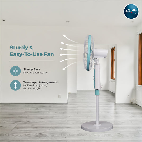 Rally Stormy High Speed 400 mm Stand Fan
