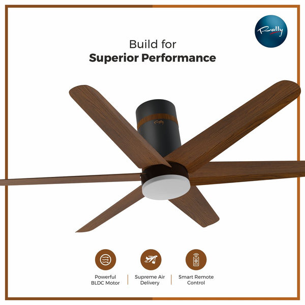 SYNERGY WOOD  BLDC FAN WITH LIGHT