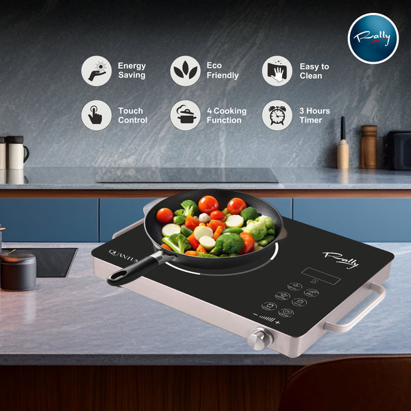 Rally Quantum Ceramic Stove Stainless Steel