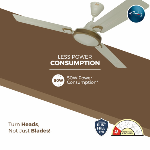 Rally Swing Ceiling Fan || 1200mm (48'') 3 blades 5 years Warranty