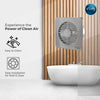 Rally Metallic Turbo Axial Fan | 1 year Warranty | Silver