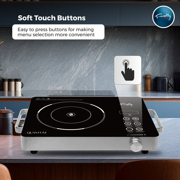 Rally Quantum Ceramic Stove Stainless Steel