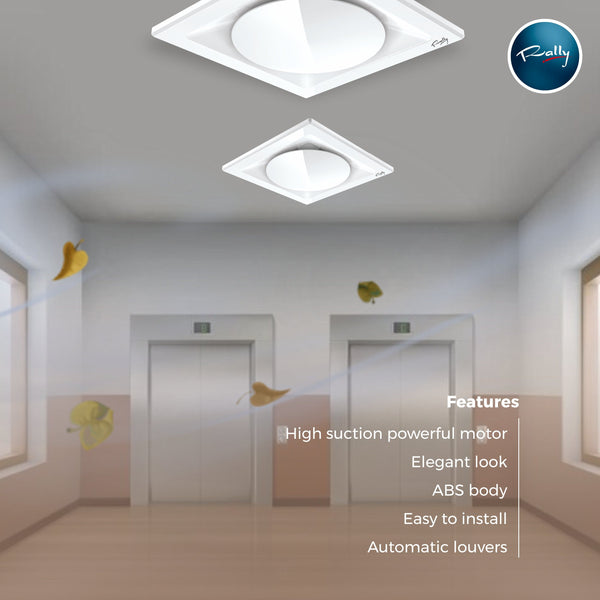 FreshUp Ceiling Ventilation Fan with 2 Years Warranty