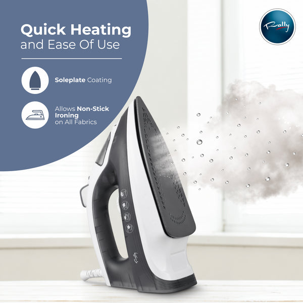 Rally Elanza 2000W Steam Iron | 2 Year Warranty