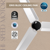 Rally Eris 5 Stars Rated Bldc Ceiling Fan 1200mm (48") with Smart Remote and 2 Years Warranty