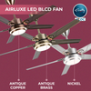 Avanza 5 Blade LED Metal BLDC Fan