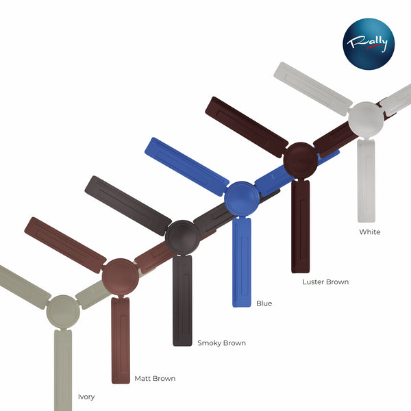 Rally QUTE ceiling fan | 1200MM | 2 years Warranty