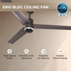 Rally Eris 5 Stars Rated Bldc Ceiling Fan 1200mm (48") with Smart Remote and 2 Years Warranty