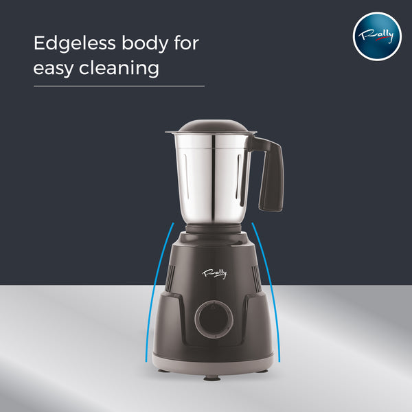 Rally Hector Mixer Grinder with 3 Stainless Steel Jars