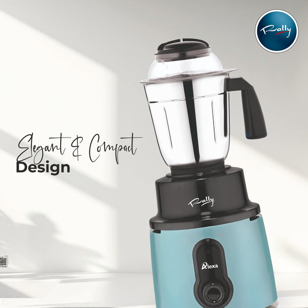 Rally Alexa Mixer Grinder with 3 Stainless Steel Jars