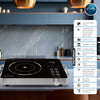 Rally Quantum Ceramic Stove Stainless Steel