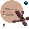 Rally Hi-Speed Ceiling Fan || 600MM || 4 Blades || 5 years warranty