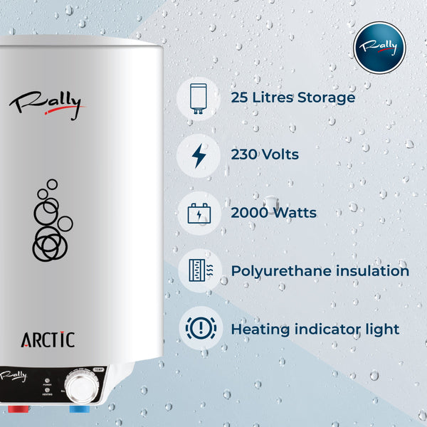 Rally Storage Geyser Arctic