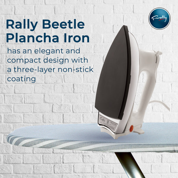 Rally Beetle 1000W Dry Iron Heavy Weight Plancha