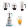 Rally V4DX Mixer Grinder with 3 Stainless Steel Jars, 1 Polycarbonate