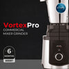Rally Vortex Pro Commercial Mixer Grinder 1600W with 2 Stainless Steel Jars | 6 Months Warranty