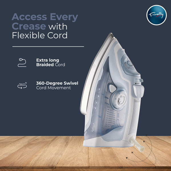 Rally Silque 2200W Steam Iron | 1 Year Warranty