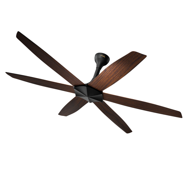 Rally ONYX 6 BLADE 1200mm BLDC Ceiling Fan | 5-star rated | Best-in-class Air Delivery | Aluminium Built | Energy Efficient | 5+2* Year Warranty