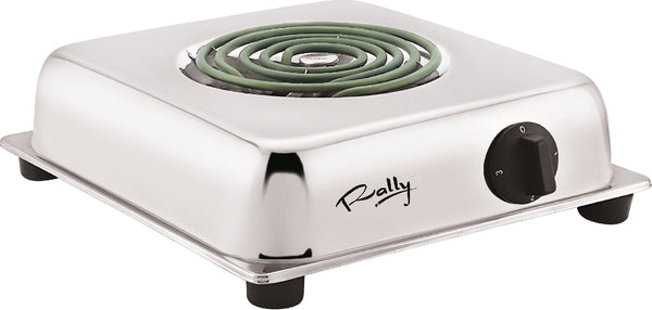 Rally Coil Stove Croma Stainless Steel - Rally Appliances