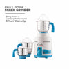 Rally Optra 1HP Mixer Grinder with 3 Stainless Steel Jars
