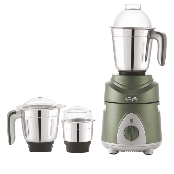 Rally Della 1HP Mixer Grinder with 3 Stainless Steel Jars